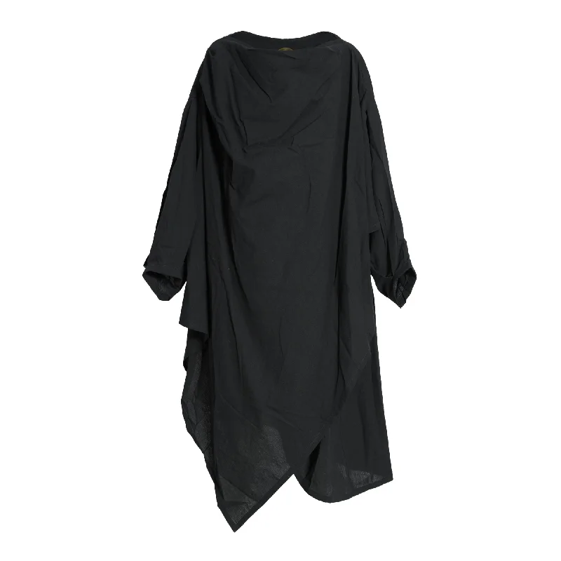 Fahm Women's Black Dress, Free Size